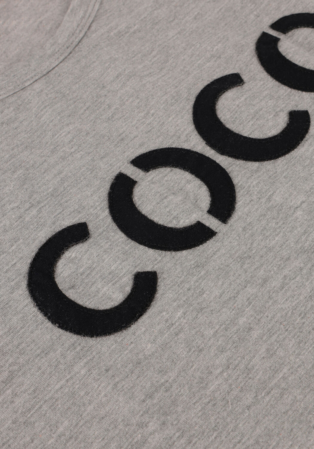 Graue CO'COUTURE T-shirt EDUARDA LOGO TEE - large