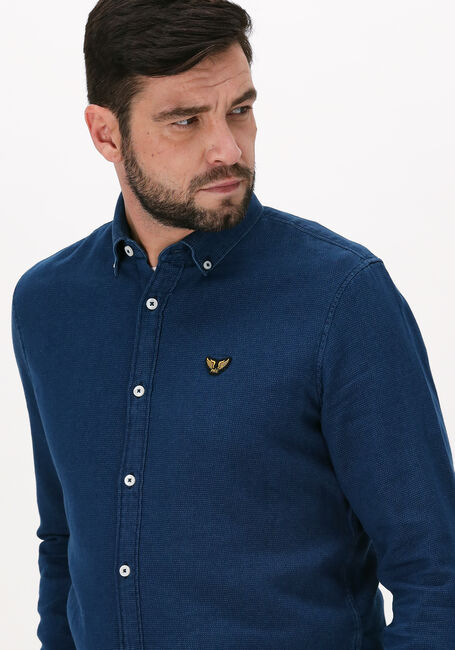 Dunkelblau PME LEGEND Casual-Oberhemd LONG SLEEVE SHIRT INDIGO DENIM - large