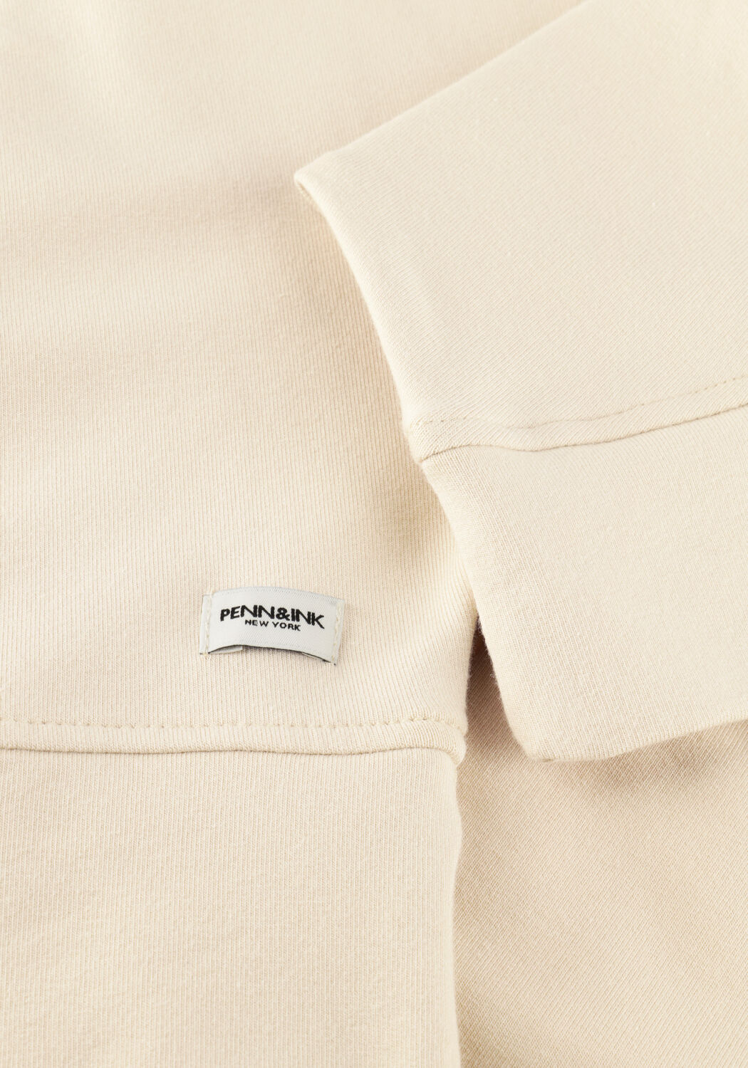Creme PENN & INK Sweatshirt SWEATER - large