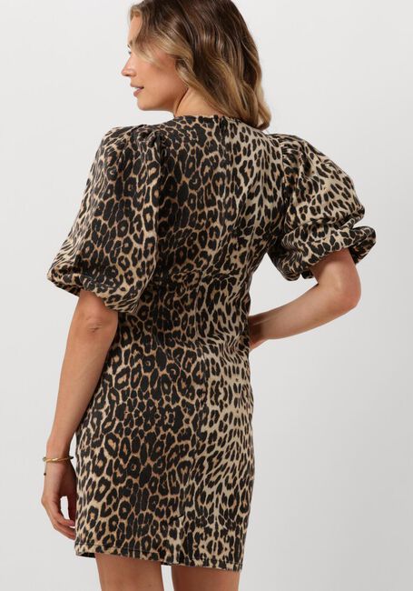Khaki CO'COUTURE Minikleid LEOCC CROP PUFF DRESS - large