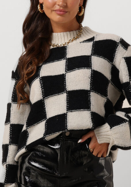 Schwarze Y.A.S. Pullover YASCHESS LS KNIT PULLOVER S. - large