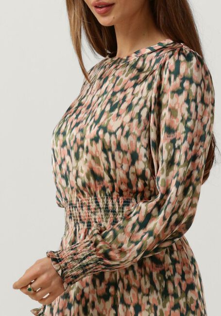 Grüne NEO NOIR Midikleid ESTELLA DREAMY LEO DRESS - large