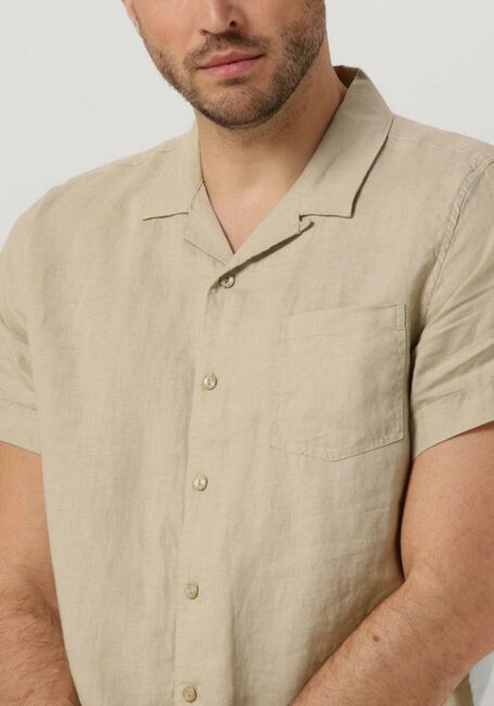 Sand DSTREZZED Casual-Oberhemd RESORT SHIRT LINEN - large