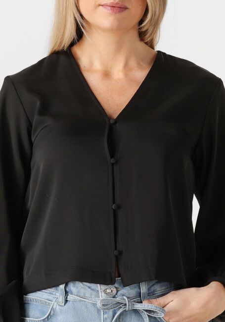 Schwarze MSCH COPENHAGEN Blusen MSCHTABINA NICHELLE SHIRT - large