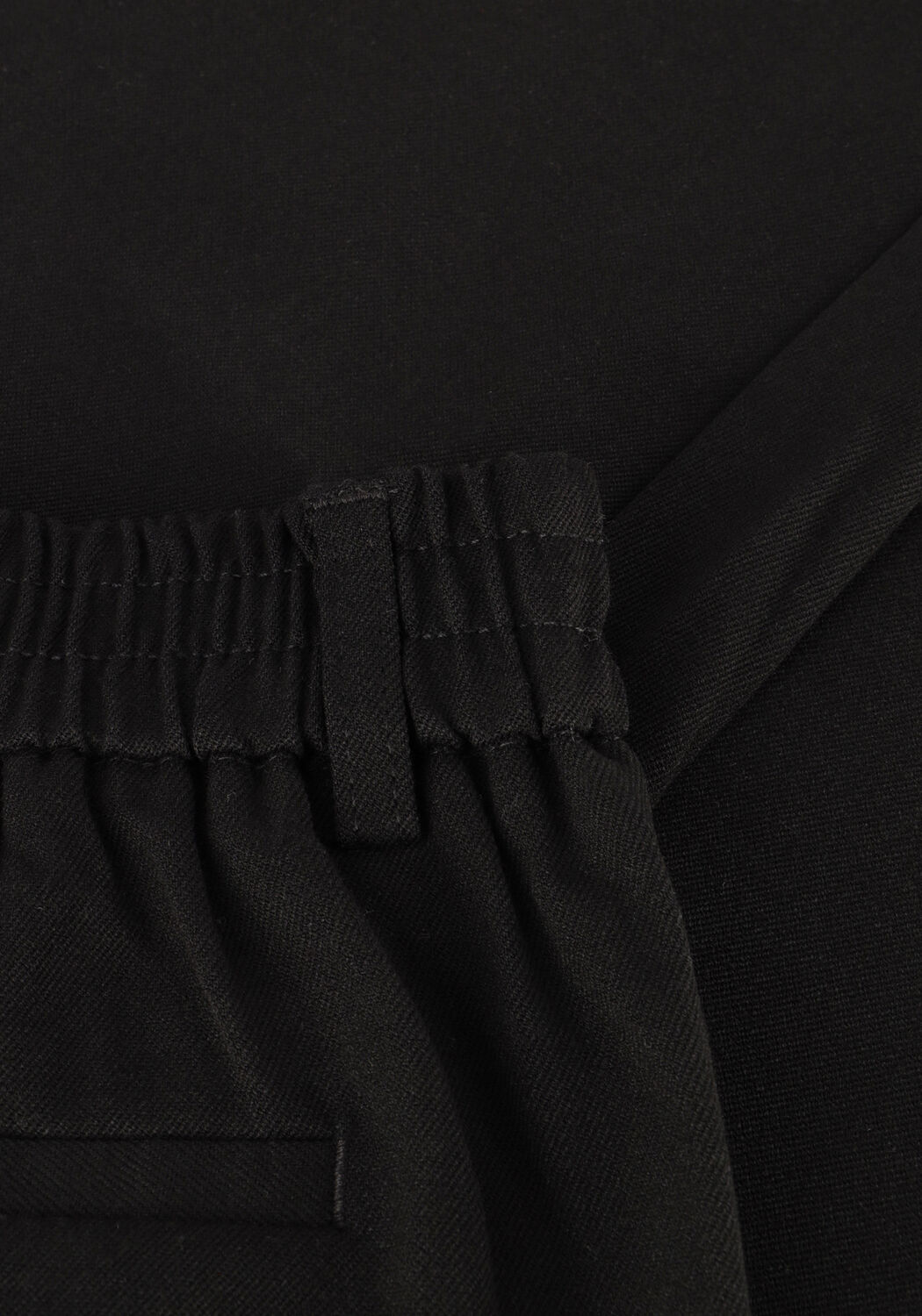 Schwarze OBJECT Hose OBJLISA SLIM PANT - large