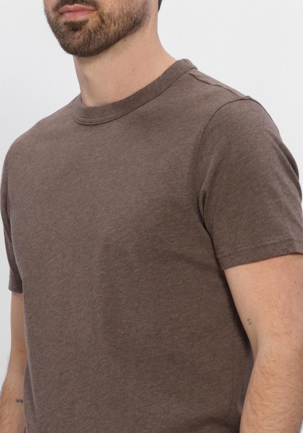 Braune PROFUOMO T-shirt T-SHIRT CREW NECK JERSEY - large