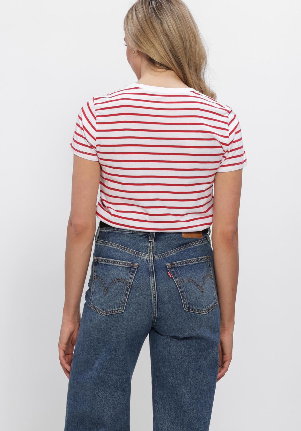 Hellgrau LEVI'S T-shirt PERFECT TEE EMILY - large