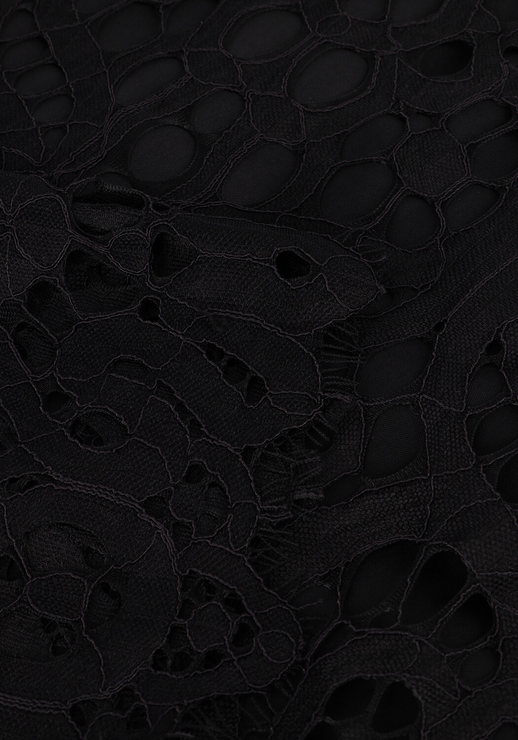 Schwarze VANILIA Midirock LACE PENCIL SKIRT - large