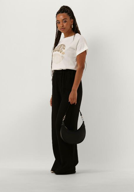 Schwarze NUKUS Weite Hose SILKY PANTS - large