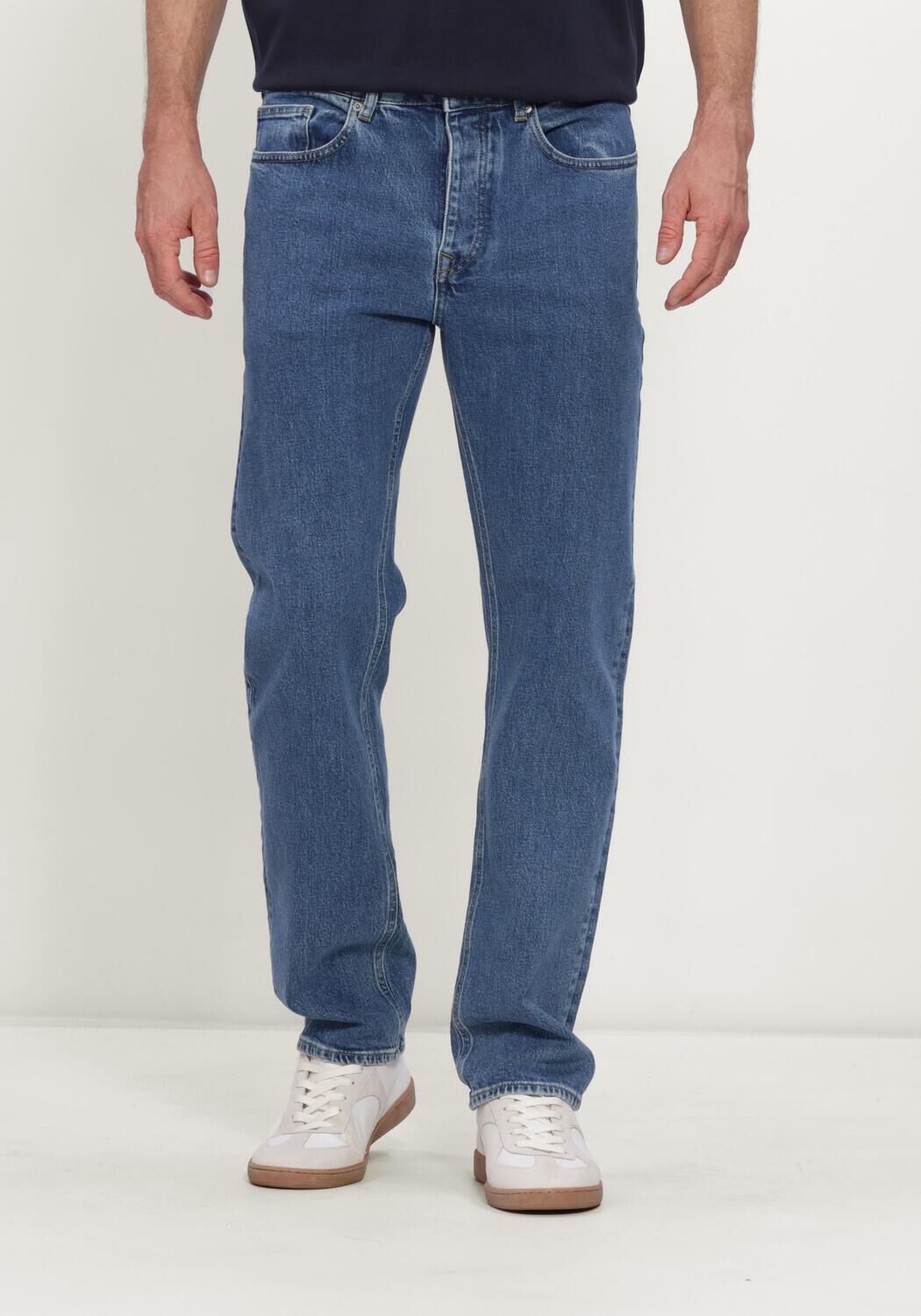 Blaue SELECTED MEN Straight leg jeans SLH196-STRAIGHT BEN KORI JEANS NOOS - large