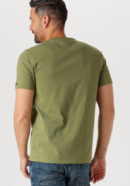 Grüne PME LEGEND T-shirt SHORT SLEEVE R-NECK GUYVER TEE - large