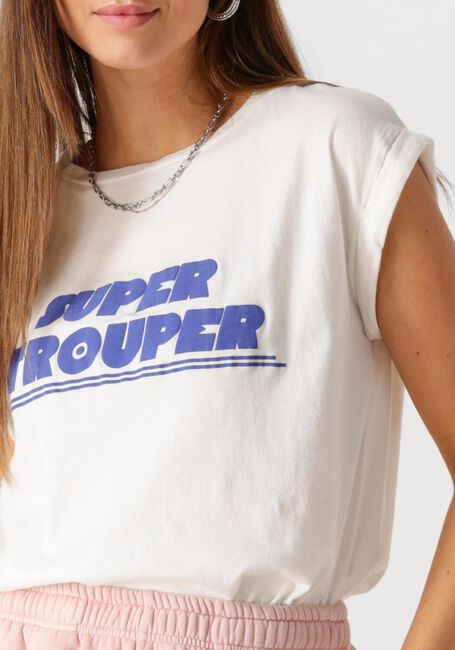 Nicht-gerade weiss BY-BAR T-shirt THELMA SUPER DROUPER TOP - large