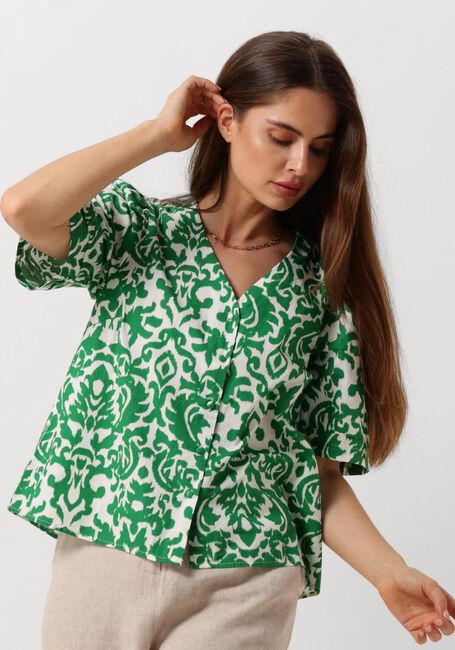 Grüne Y.A.S. Top YASGREENA 2/4 SHIRT - large