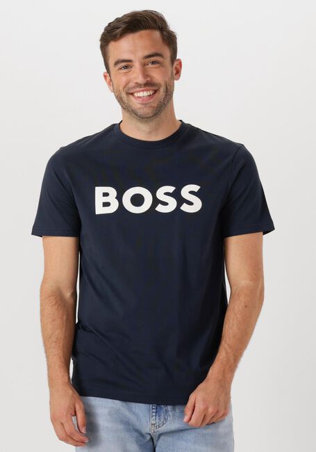 Dunkelblau BOSS ORANGE T-shirt THINKING 1 - large