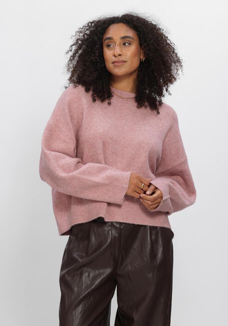 Hell-Pink SUMMUM Pullover BOXY SWEATER WOOL - large