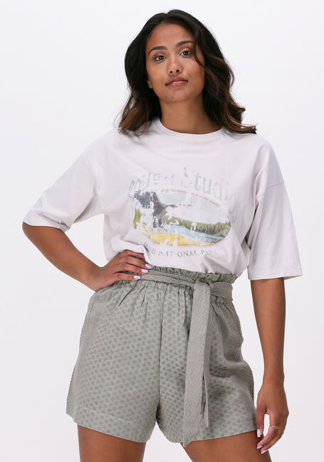 Weiße ROUGH STUDIOS T-shirt CAPE TEE - large