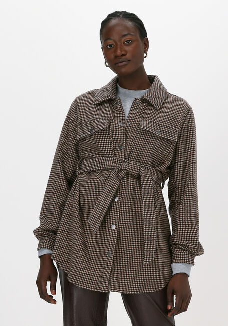 Braune MINUS Strickjacke MINJA JACKET - large