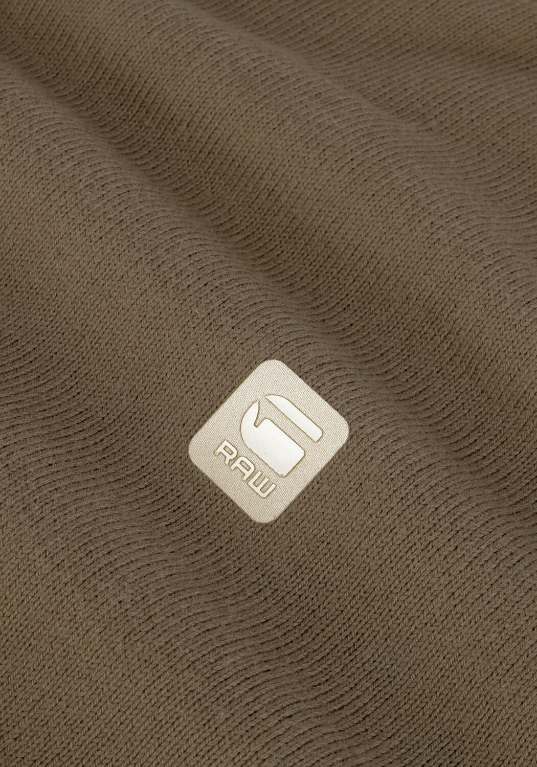 Braune G-STAR RAW Pullover PREMIUM CORE MOCK KNIT - large