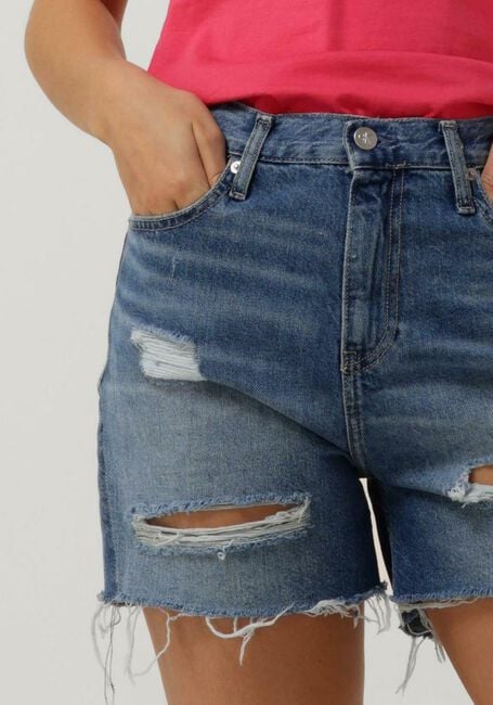 Blaue CALVIN KLEIN Kurze Hosen MOM SHORT - large