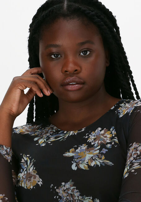 Schwarze JUST FEMALE Midikleid ANLIA DRESS - large