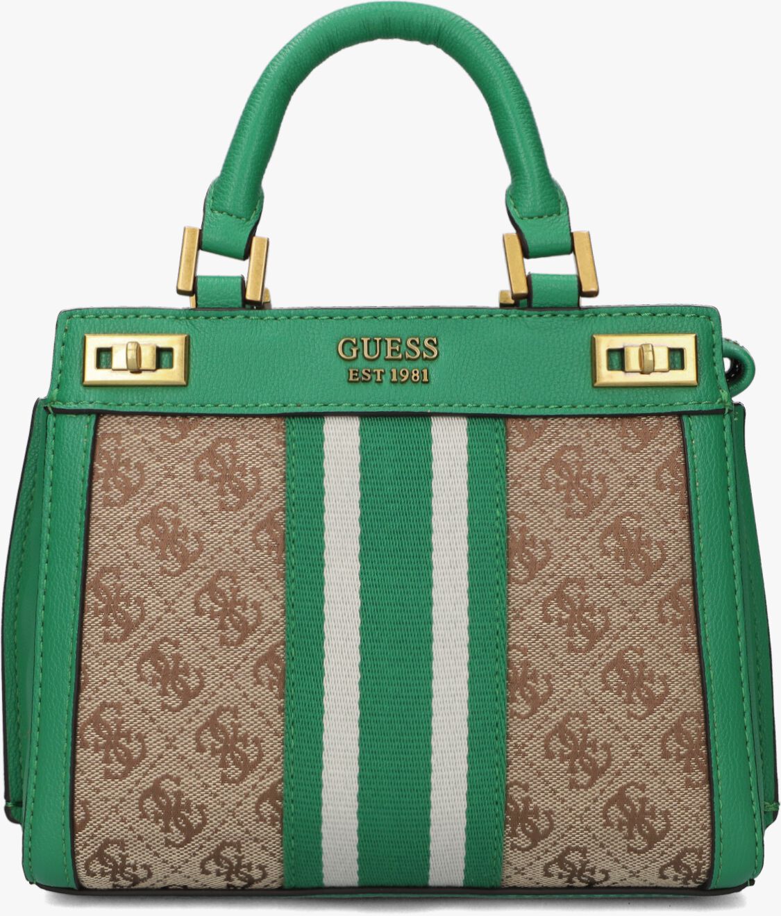 Guess Katey Tasche Kroko Optik Braun Katey GrÃ¼ne Guess Tasche