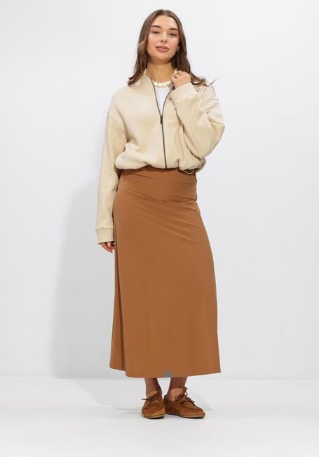 Beige PENN & INK Strickjacke CARDIGAN PRINT - large