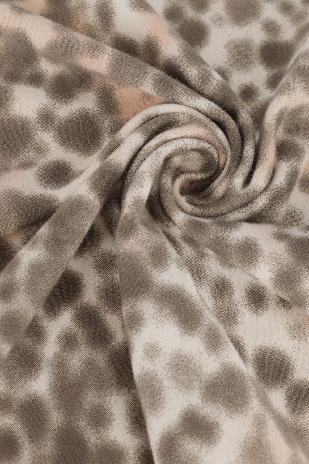 Ecru 10DAYS Top WRAPPER LEOPARD - large