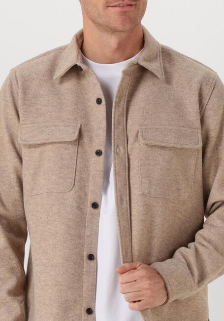 Beige DSTREZZED Overshirt ULRIK OVERSHIRT - large