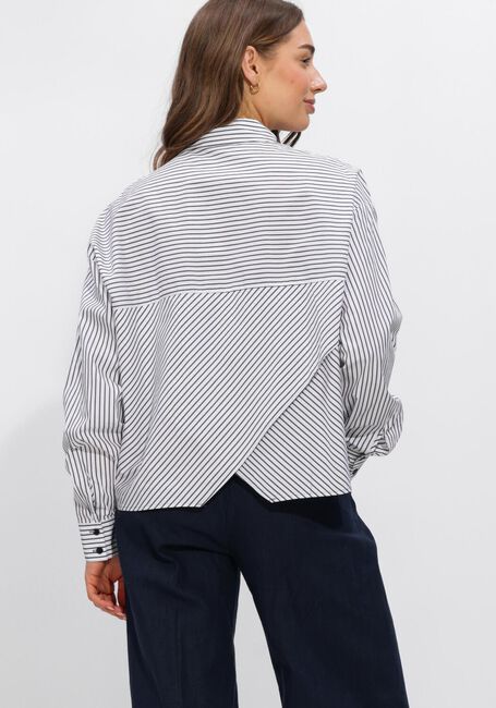 Blaue ANOTHER LABEL Blusen ALCHERREE SHIRT L/S - large