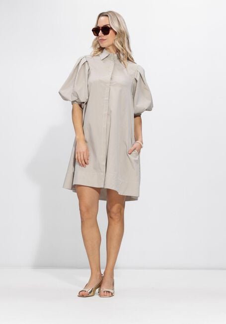 Beige NOTRE-V Minikleid NV-FINLEY - large