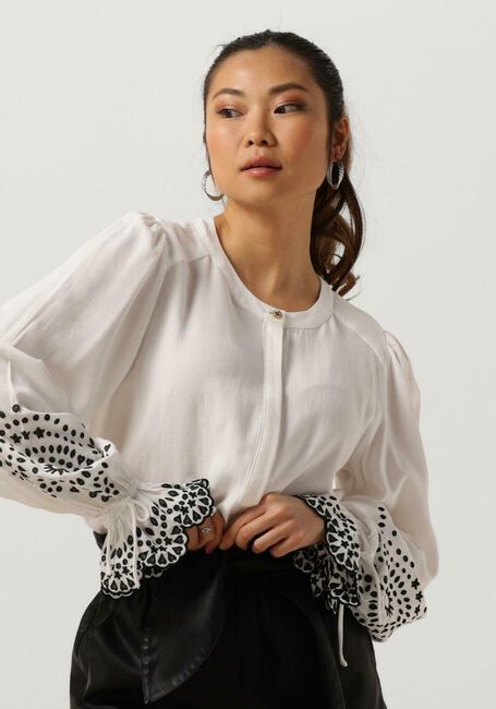 Weiße HARPER & YVE Blusen HAYLI-LS - large