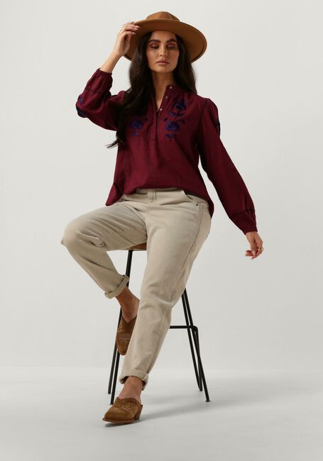 Bordeaux ANTIK BATIK Blusen ISLA BLOUSE - large