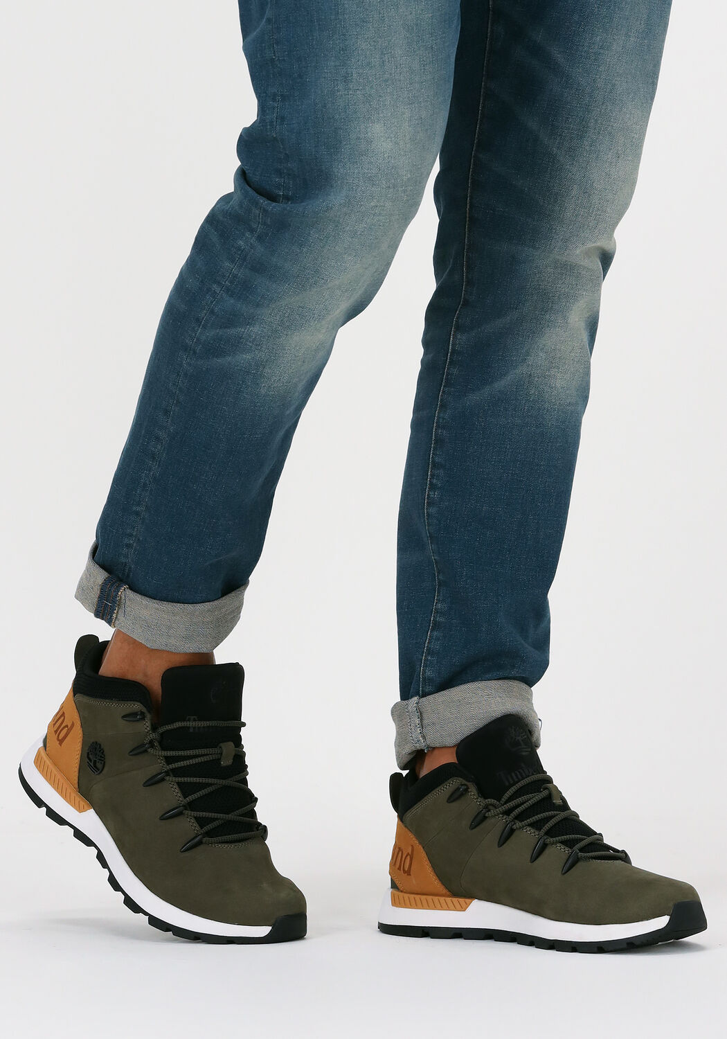 Gr&uuml;ne TIMBERLAND Sneaker High SPRINT TREKKER MID LACE M - large