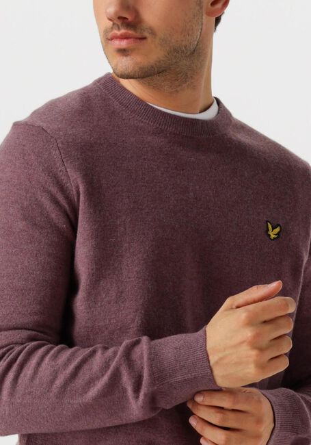 Lilane LYLE & SCOTT Pullover LAMBSWOOL BLEND CREW NECK JUMPER - large
