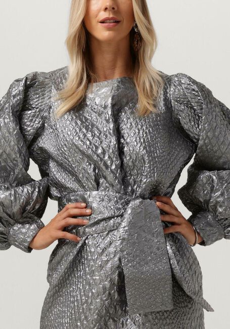 Silberne NOTRE-V Minikleid NV-BRIGIT MINI DRESS - large