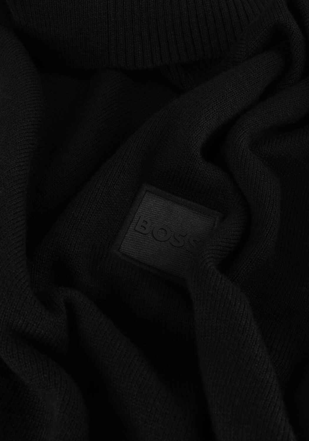 Schwarze BOSS ORANGE Rollkragenpullover AKIRO - large