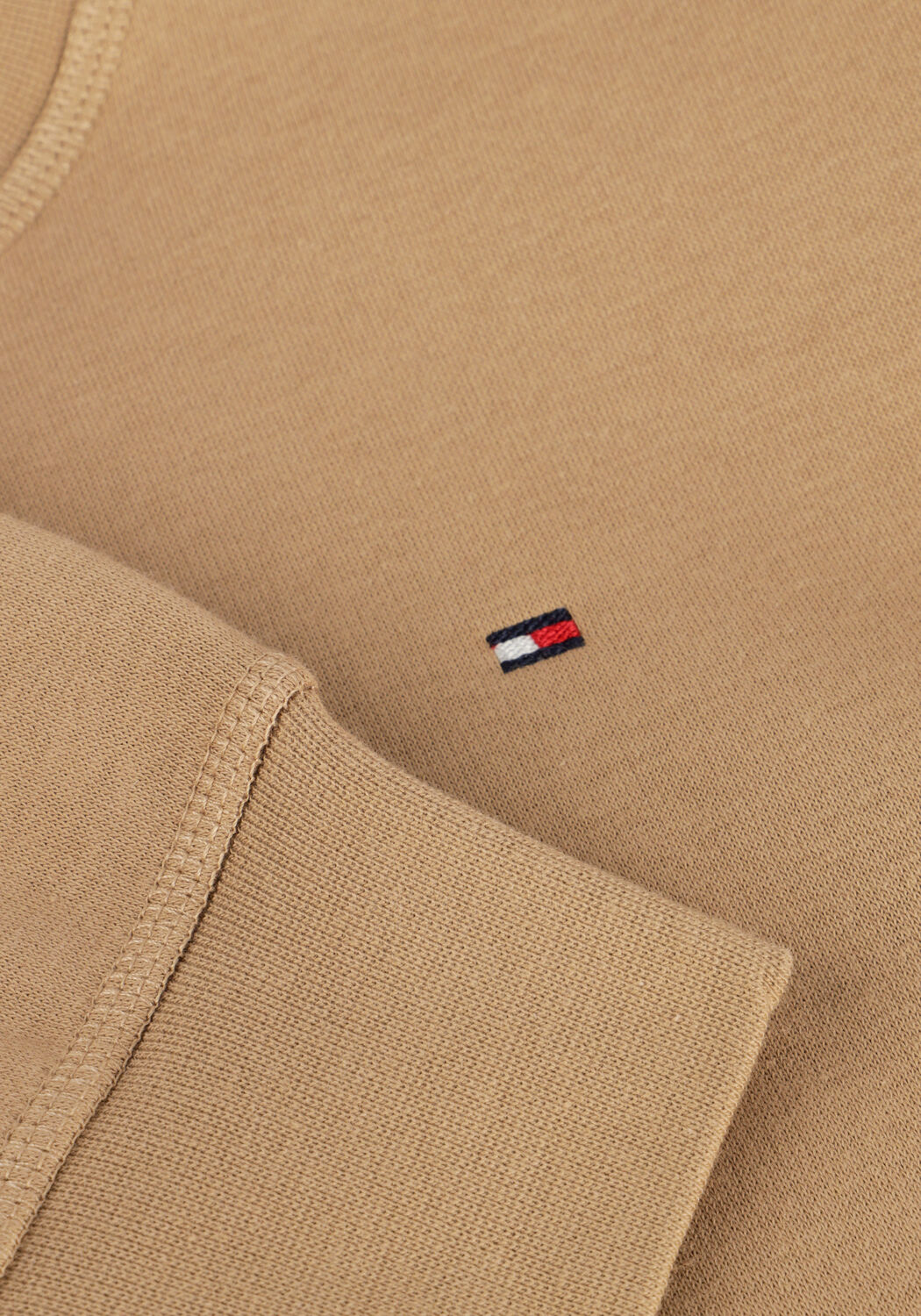 Braune TOMMY HILFIGER Sweatshirt REG FLAG ON CHEST SWTSHRT - large