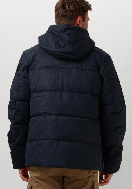 Blaue PME LEGEND Parkas SEMI LONG JACKET YETCRAFT MELANGE TWILL - large