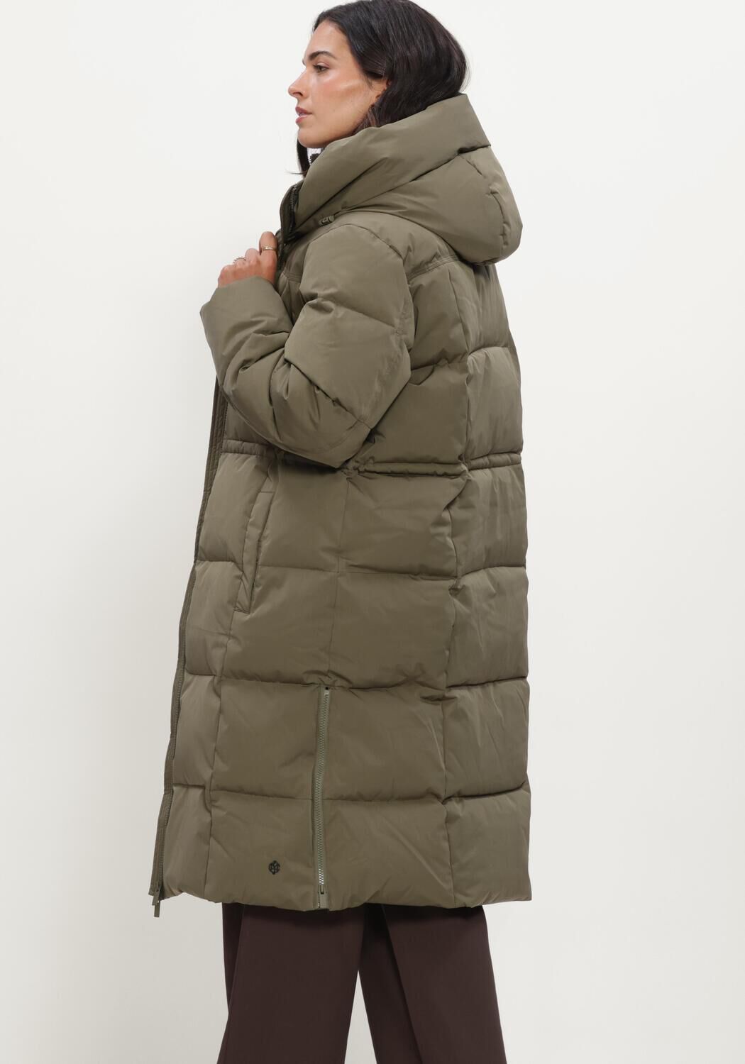 Khaki MSCH COPENHAGEN Wattierte Jack MSCHZALA PAVINARIA JACKET - large