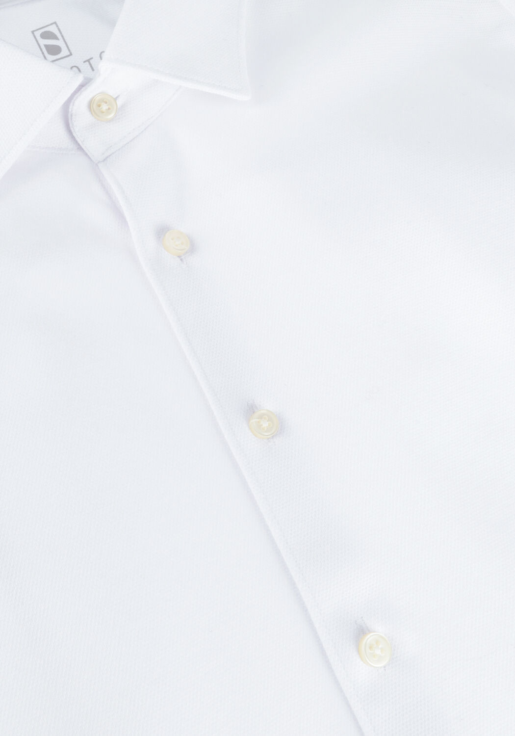 Wei&szlig;e DESOTO Casual-Oberhemd KENT - large