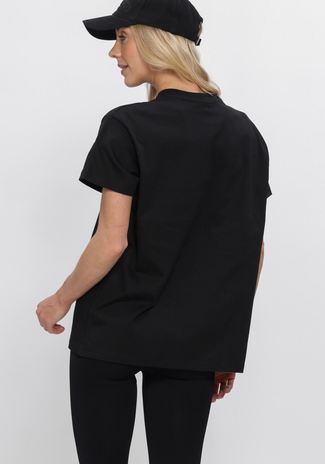 Schwarze AIM'N T-shirt BOYFRIEND T-SHIRT - large