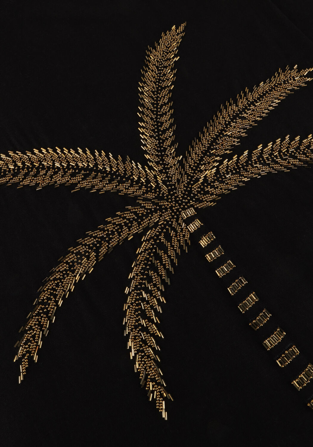 Schwarze WILD Maxikleid ANNIE - large