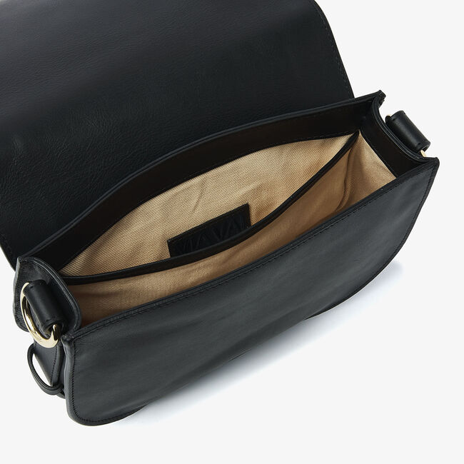 Schwarze VIA VAI Crossbody taschen MAE LIZZY - large
