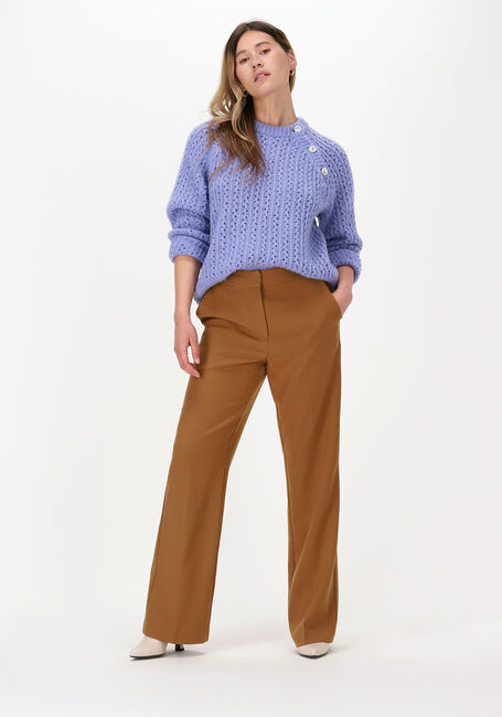 Braune Y.A.S. Hose YASPOLAR HW PANT - large