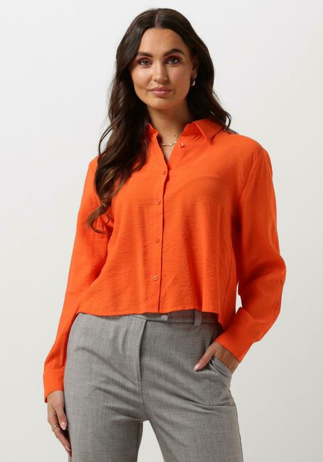 Orangene MODSTRÖM Bluse HUDGESMD SHIRT - large