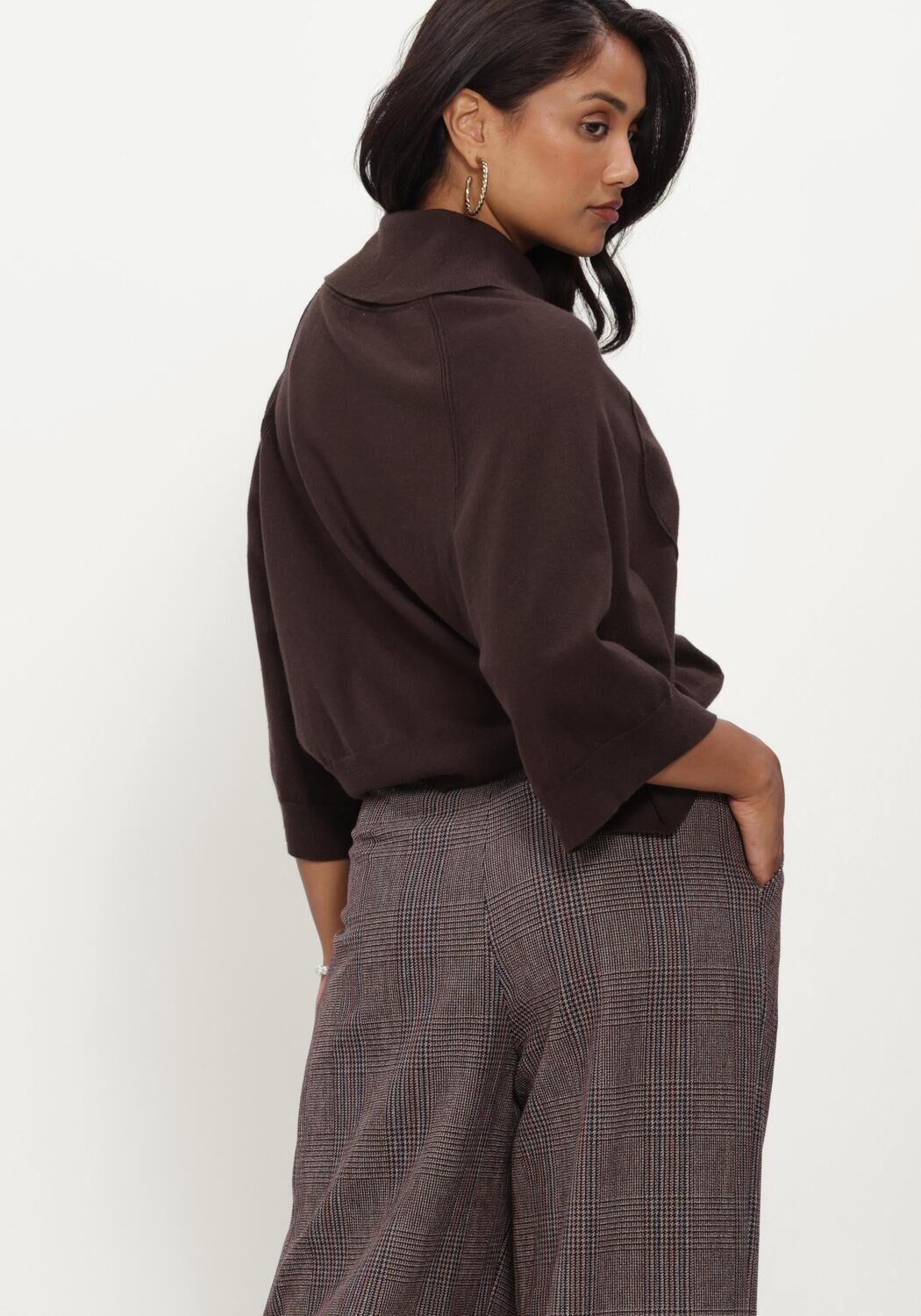 Braune CAROLINE BISS Pullover 4249 - large