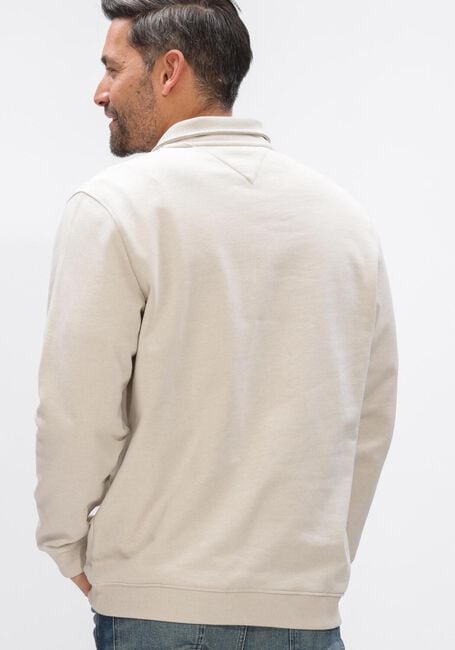 Ecru TOMMY JEANS Pullover TJM REG BADGE QZ EXT - large