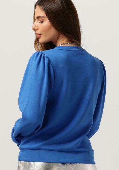 Blaue MSCH COPENHAGEN Pullover MSCHLMA Q PUFF SWEATSHIRT - large