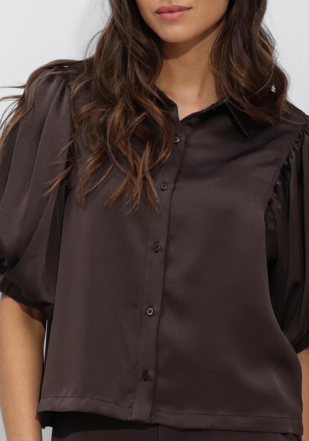 Braune NOTRE-V Blusen NV-HILLY BLOUSE - large