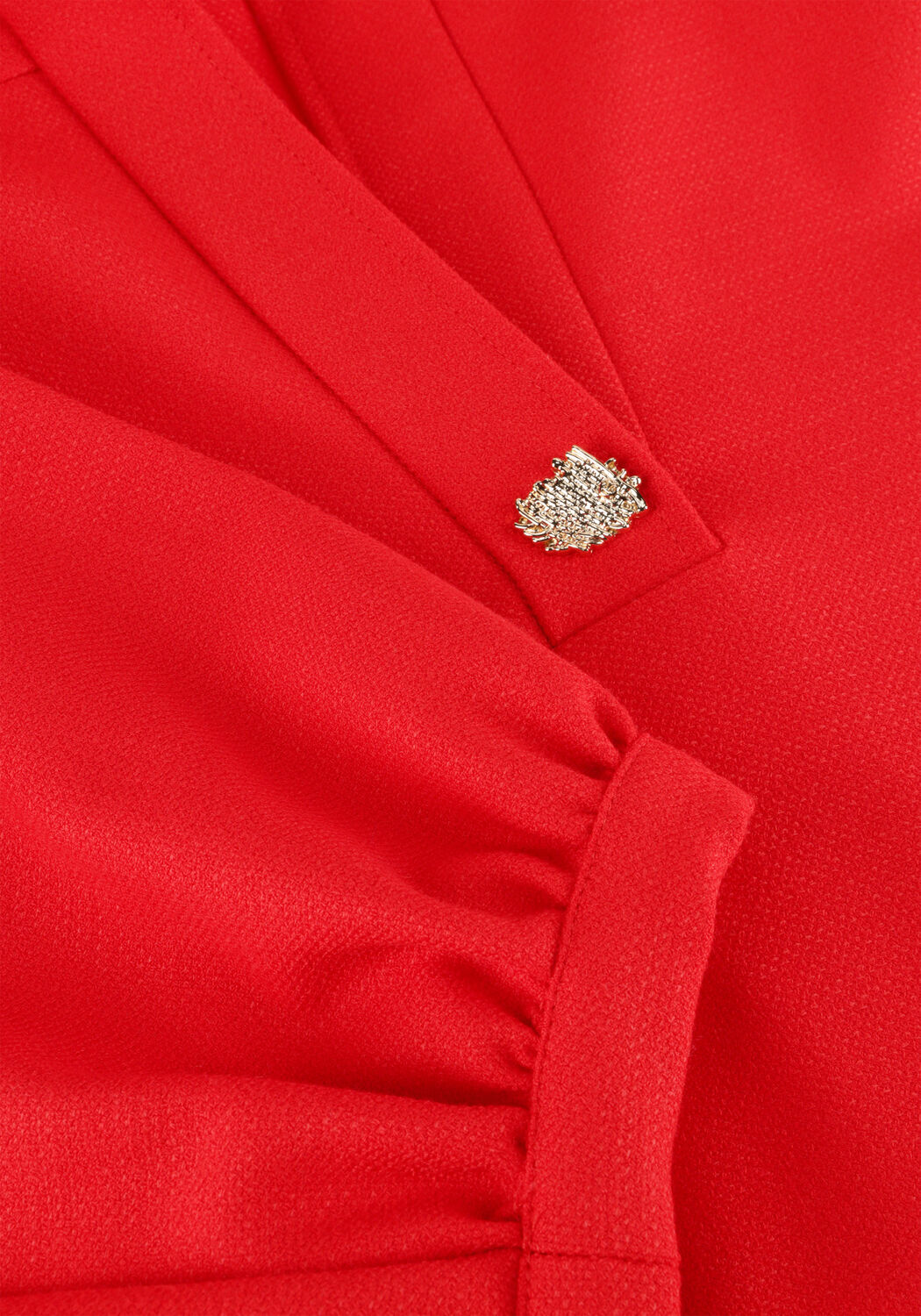 Rote CAROLINE BISS Midikleid 4175 - large